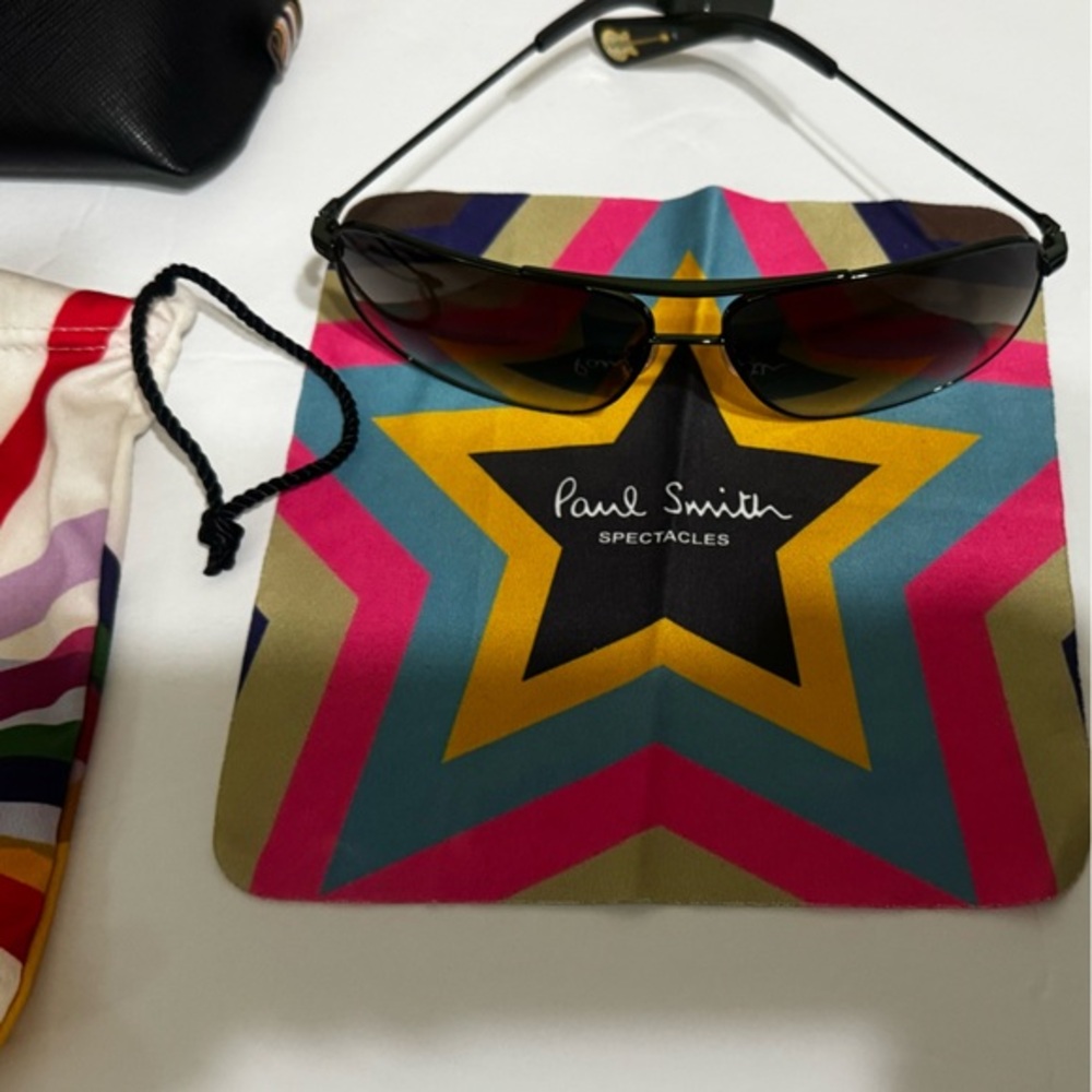 Paul Smith Aviators I Vintage PS-835 ELG I Smoke Lens I Made In Japan